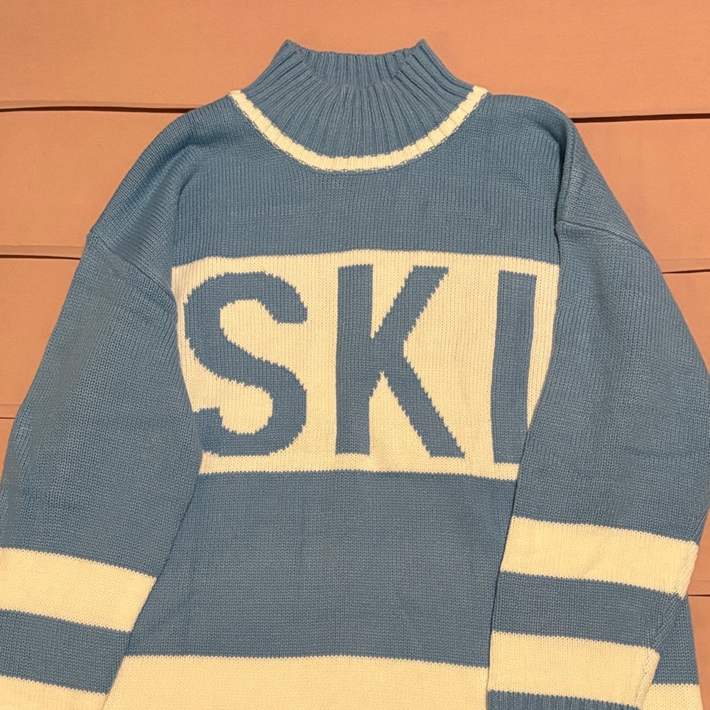 Striped Ski Sweater